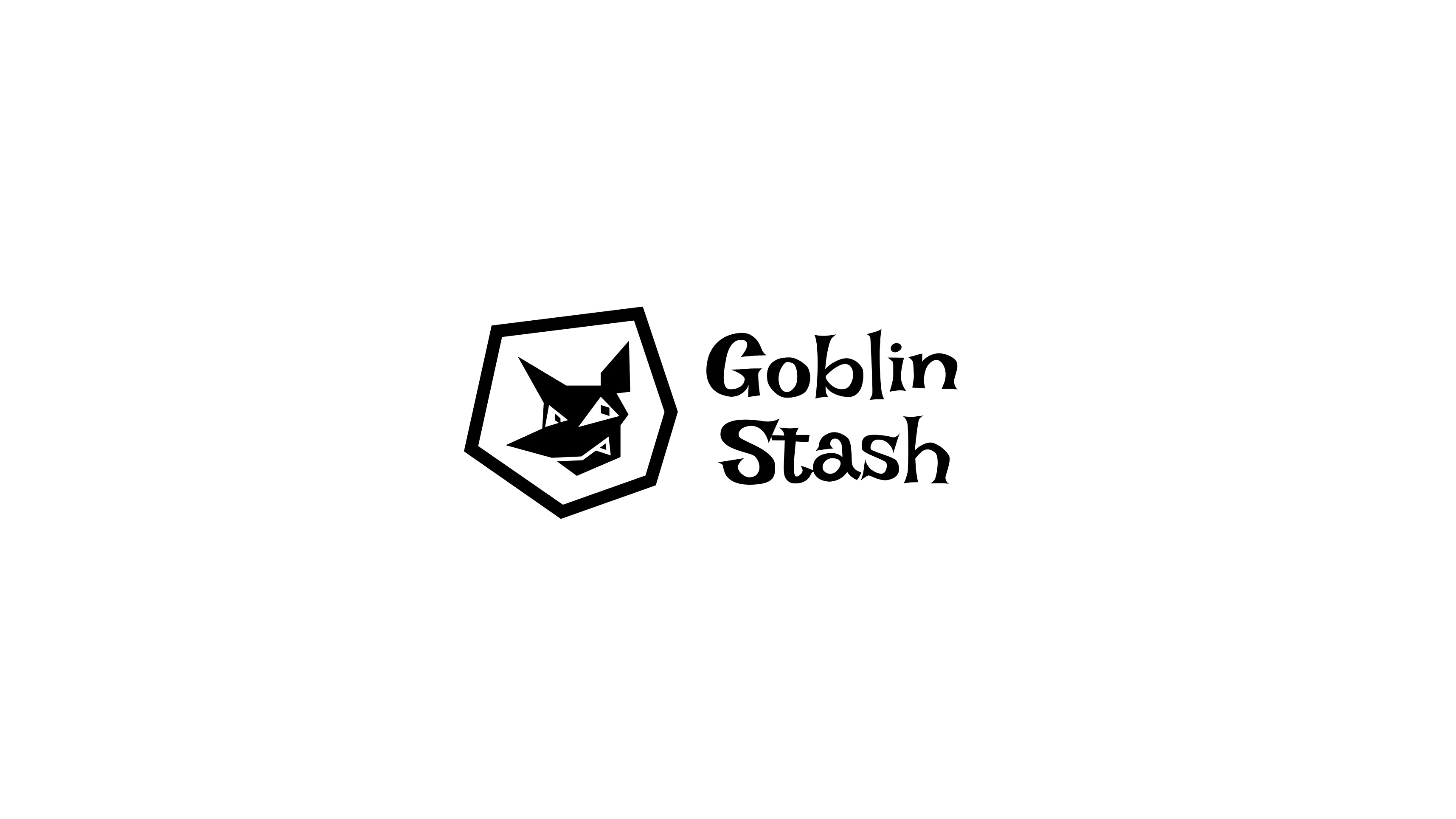 Le logo Goblin stash
